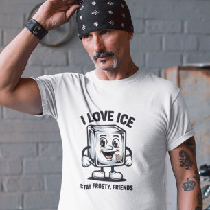 T-shirt J'aime ICE Immigration Conservatrice Frontière