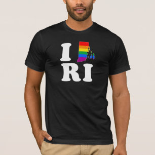 T-SHIRT J'AIME ÎLE DE RHODE GAI - BLANC - .PNG