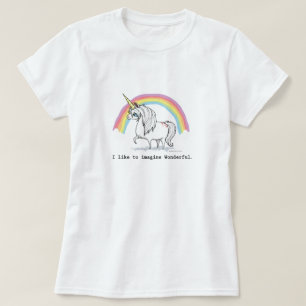 T-shirt J'aime imaginer les femmes merveilleuses de