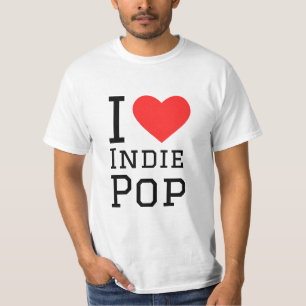 T-shirt J'aime indie pop