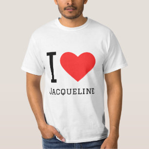 T-shirt J'aime Jacqueline