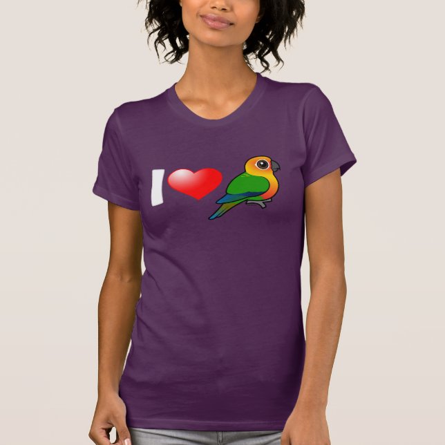T-shirt J'aime Jenday Conures (Devant)