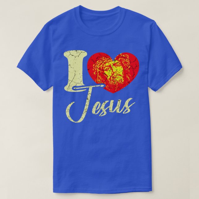 T-shirt J'aime Jésus (Design devant)