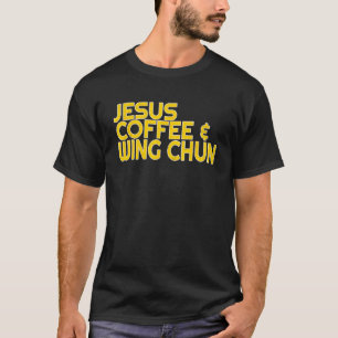 T-shirt J'aime Jesus Café Wing Chun MIXED MARTIAL ART mixt