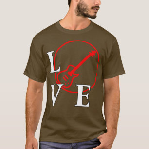 T-shirt J'aime jouer Bass pour Bass lecteur de musique amo