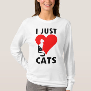 T-SHIRT J'AIME JUSTE DES CHATS