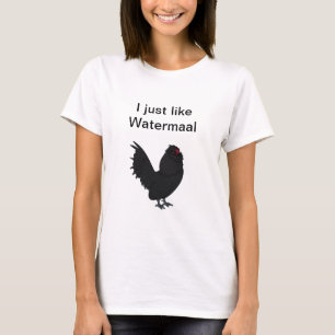 T-shirt J'aime juste Watermaal