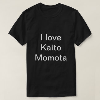 T-shirt J'aime Kaito Momota - pièce en t de la fan NDRV3