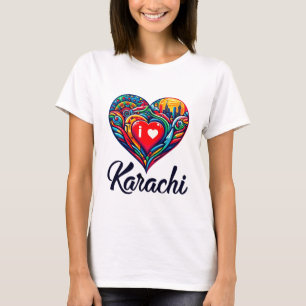 T-shirt J'aime Karachi