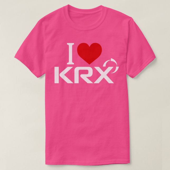 T-shirt J'aime KRX (Design devant)