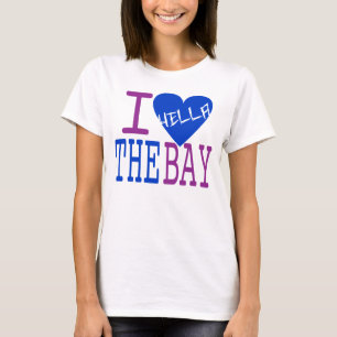 T-shirt J'Aime La Baie (Bleu Frais)
