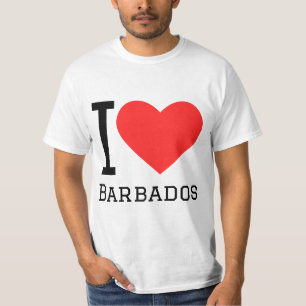 T-shirt J'aime la Barbade