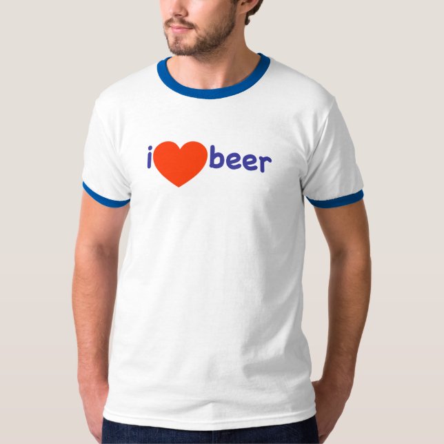 T-shirt J'Aime La Bière ! (Devant)