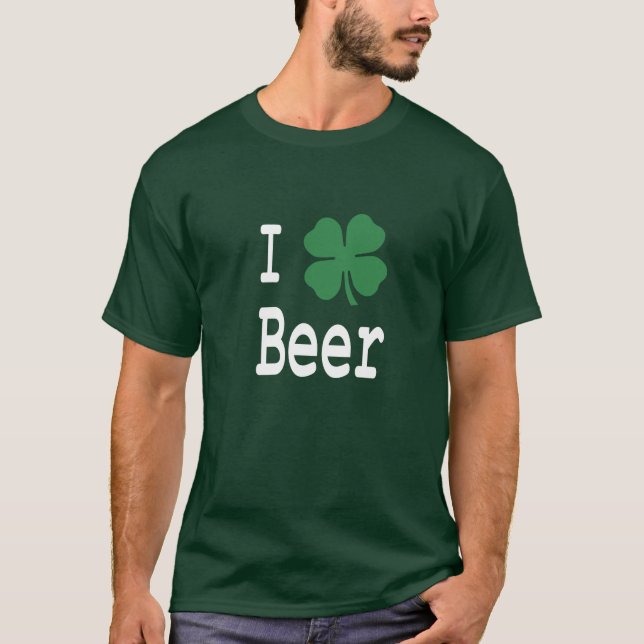 T-shirt J'aime la bière (Devant)