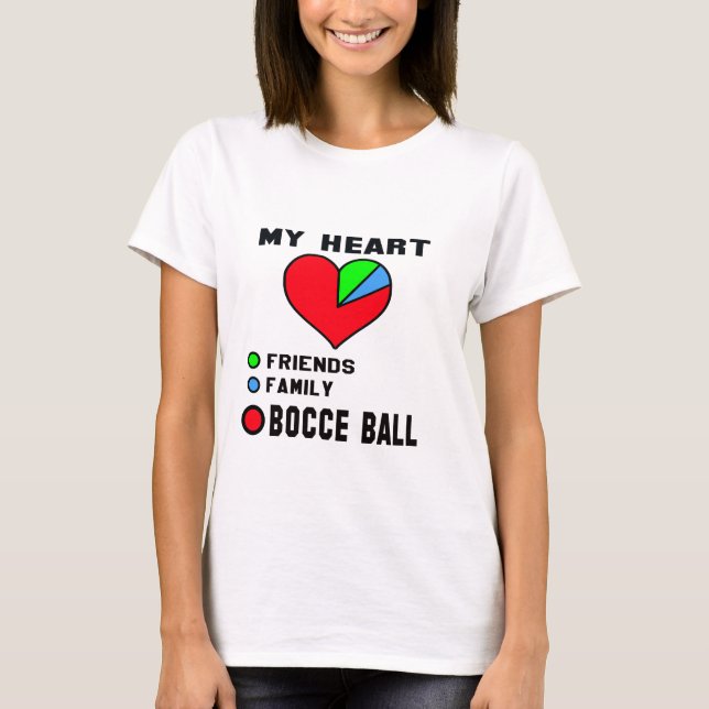 T-shirt J'aime la boule de Bocce (Devant)