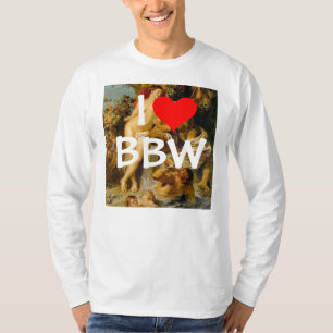 T-shirt J'aime la chemise de BBW