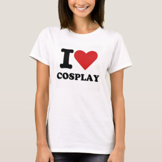 T-shirt J'aime la chemise de Cosplay