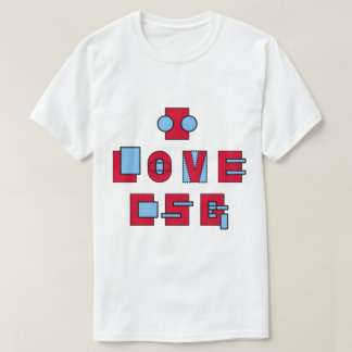 T-shirt J'aime la chemise de CSG