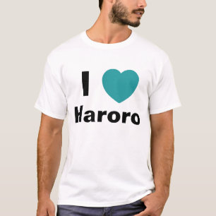 T-shirt J'aime la chemise de HaroroT