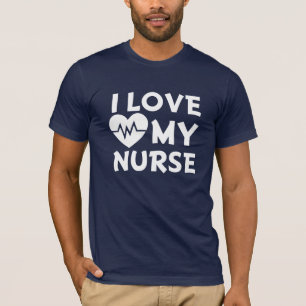 T-shirt J'aime la chemise de mes hommes drôles