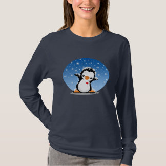 T-shirt J'aime la chemise de neige