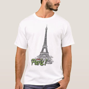 T-shirt J'aime la chemise de Paris