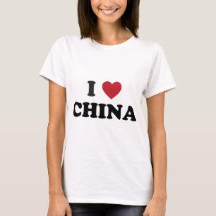 T-shirt J'aime la Chine