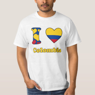 T-shirt J'aime la Colombie