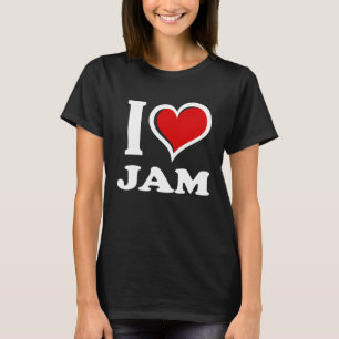 T-shirt J'aime la confiture je coeur