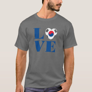T-shirt J'aime la Corée du Sud