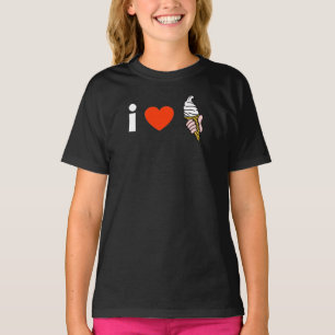 T-shirt J'Aime La Crème De Glace