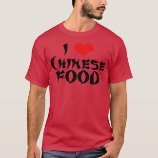 T-shirt J'aime la cuisine chinoise tee - shirts