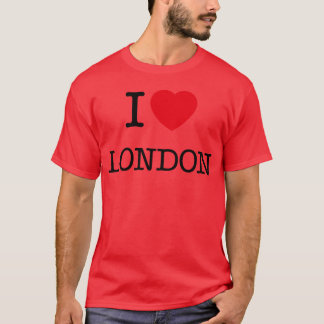 T-shirt J'aime la famille de Londres Londres