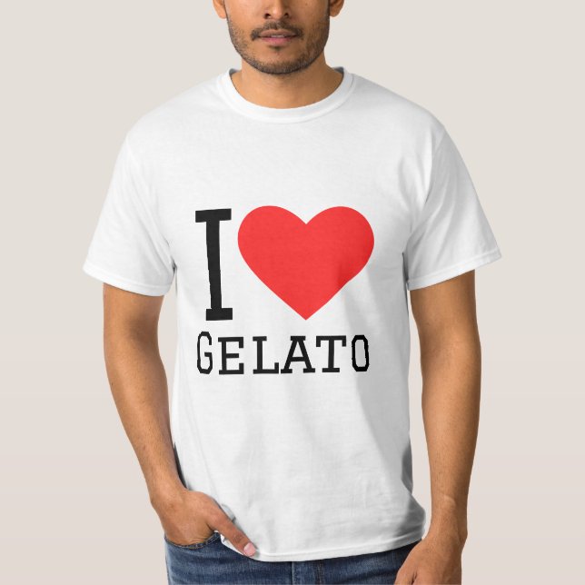 T-shirt J'aime la gelée (Devant)