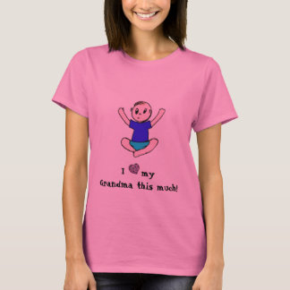 T-shirt J'aime la grand-maman