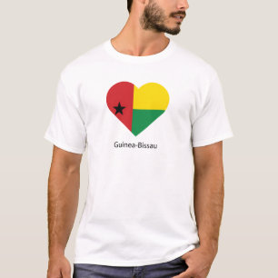 T-shirt J'aime la Guinée-Bissau