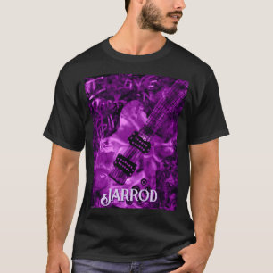 T-shirt J'aime la guitare électrique personnalisée Rock 'N