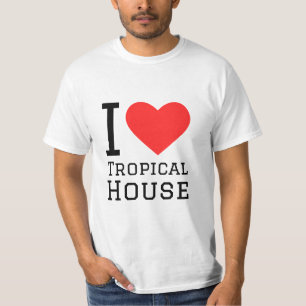 T-shirt J'aime la maison tropicale