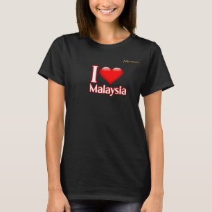 T-shirt J'aime la Malaisie