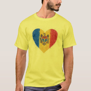 T-shirt J'aime la Moldavie – Iubesc Moldova