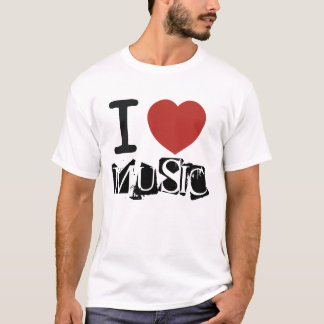 T-shirt J'aime la musique