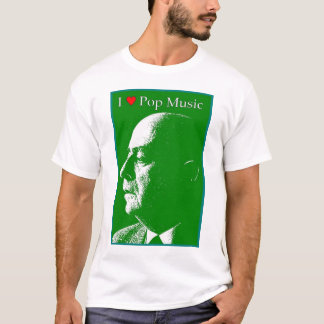 T-shirt J'aime la musique pop