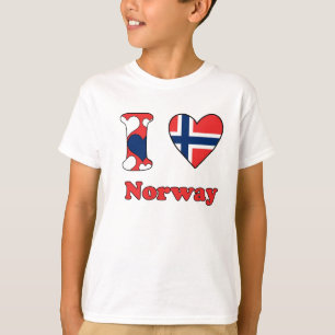 T-shirt J'aime la Norvège