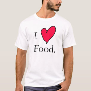 T-shirt J'aime la nourriture