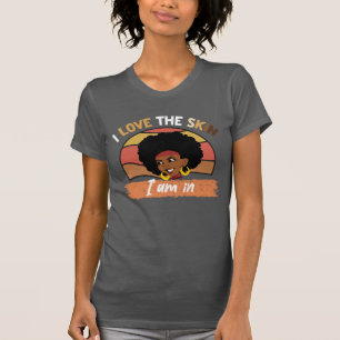T-shirt J'Aime La Peau Dans Laquelle Je Suis