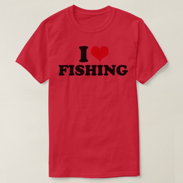 T-shirt J'aime la pêche (Design devant)