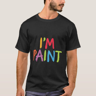T-shirt J'Aime La Peinture De Doigt - Je Coeur À Peinture 