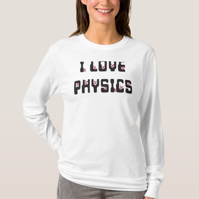 T-shirt J'aime la physique (Devant)