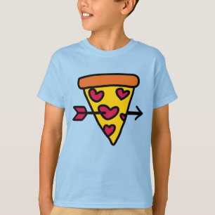 T-shirt J'Aime La Pizza Pour Toujours