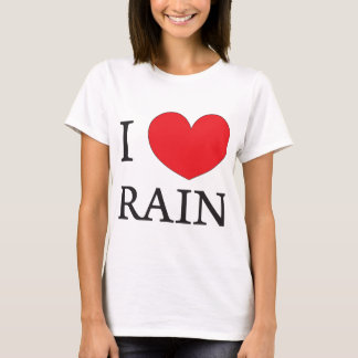 T-shirt j'aime la pluie